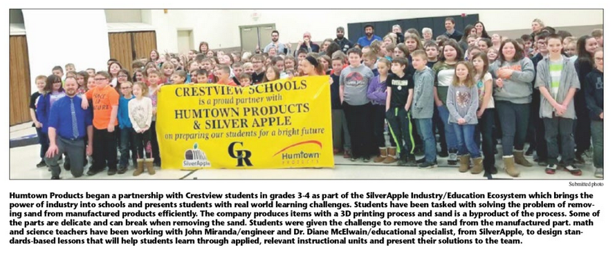 Humtown Products Partnership with Crestview Students