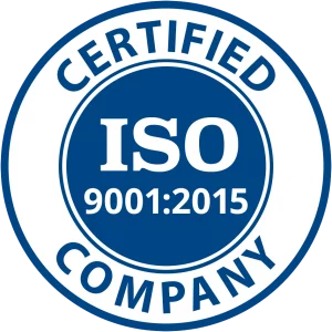 ISO 9001:2015 Certification emblem
